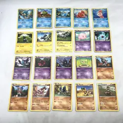 Pokemon Black & White 2011 Base Set Card Lot Of 78 No Duplicates Some Holos - Image 3