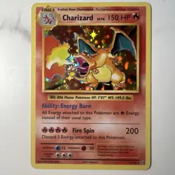 Pokemon TCG XY Evolutions Charizard Holo Rare Card 11/108 Near Mint Condition - Image 1