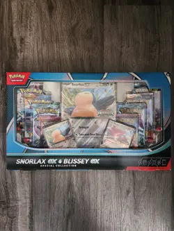 Pokemon Trading Card Game Snorlax ex and Blissey ex Special Collection Box - Image 1