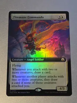 Firemane Commando (Extended Art) Commander: March of the Machine Foil - Image 1