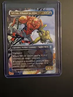 SP dr, Piloted by Peni - Borderless Marvel's Spider-Man MTG #199 - Image 1