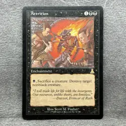 MTG Attrition - Urza’s Destiny (UDS) #52 1999 Non-Foil LP Magic the Gathering - Image 1