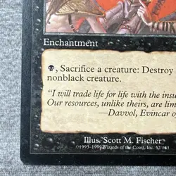 MTG Attrition - Urza’s Destiny (UDS) #52 1999 Non-Foil LP Magic the Gathering - Image 4