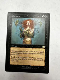 Unmask *Mercadian Masques* MTG Magic the Gathering - Image 1