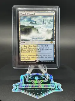 MTG Regular Rare FLOODED STRAND MH3 0220 - Image 1