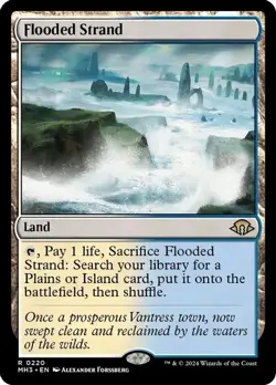 Flooded Strand - R MTG Modern Horizons 3 M/NM, English - Image 1