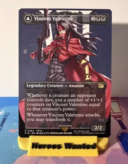 Vincent Valentine (Borderless) R FINAL FANTASY 383 NM - Image 1
