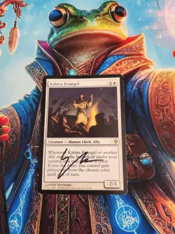 MTG Kabira Evangel - Zenikar - Signed By Artist HP - Image 1