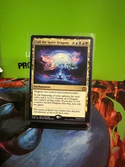Call The Spirit Dragons - Tarkir: Dragonstorm - Regular NM MTG - Image 1