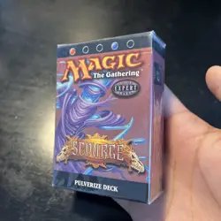 MTG Scourge Theme Deck Pulverize English Magic the Gathering - Sealed - Image 1