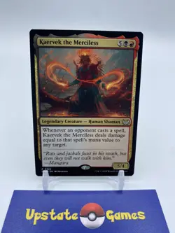 MTG Kaervek the Merciless Duskmourn Commander Magic the Gathering 0168 - Image 1