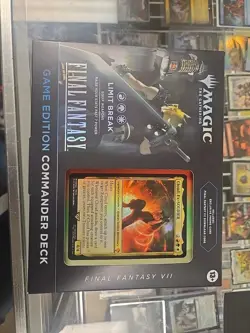 MTG Limit Break Commander Deck Precon Cloud Final Fantasy VII Game Edition - Image 1