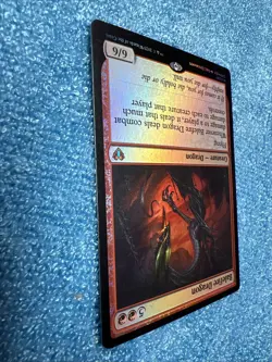 MTG Magic the Gathering Balefire Dragon 207 Commander Masters NM FOIL - Image 4
