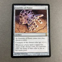 MTG Gauntlet of Power Time Spiral Regular Magic The Gathering - Image 1