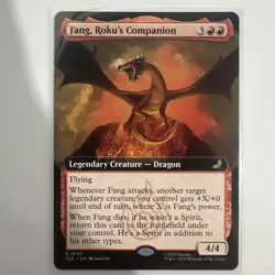 Fang, Roku's Companion (Extended Art) R Avatar: Eternal-Legal NM FOIL - Image 1