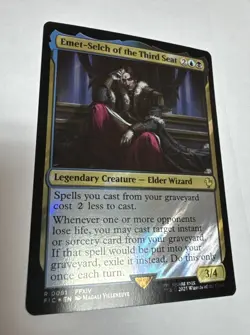 Emet-Selch of the Third Seat (Surge Foil) Commander: Final Fantasy Foil - Image 1