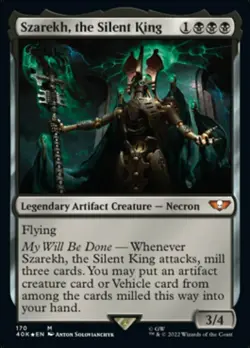 Warhammer 40,000 - Szarekh, the Silent King - Foil - Image 1