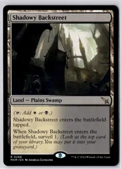 Shadowy Backstreet Murders at Karlov Manor Regular NM R 0268 - Image 1