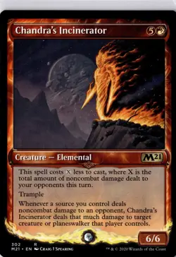 Chandra's Incinerator Core Set 2021 Regular NM R 302 - Image 1