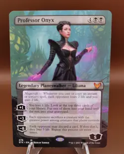 BORDERLESS Professor Onyx x1 MTG Strixhaven Magic Near Mint NM English - Image 1
