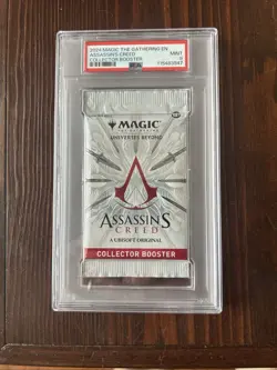 2024 MTG Assassin’s Creed collector booster Pack **PSA 9** - Image 1