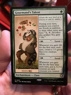 Gourmand's Talent - Bloomburrow Commander - Near Mint Mtg - Image 1