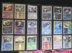 Vintage Pokemon Card Binder Collection Lot 176 Cards- Plantinum, WOTC, Holos - Image 2