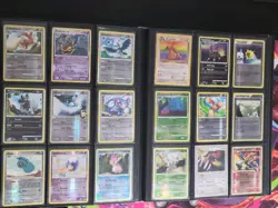 Vintage Pokemon Card Binder Collection Lot 176 Cards- Plantinum, WOTC, Holos - Image 4