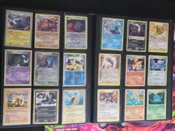 Vintage Pokemon Card Binder Collection Lot 176 Cards- Plantinum, WOTC, Holos - Image 5