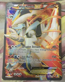 Pokemon Black & White Boundaries Crossed White Kyurem EX & Unified Minds Hanger - Image 1