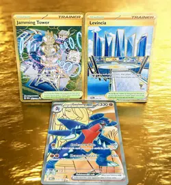 Pokemon Jamming Tower #243/182 Bundle/ Destined Rivals Lot Of 3! 🔥 - Image 1
