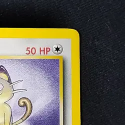 Pokemon TCG Meowth Jungle 56/64 1st Edition LP+/NM - Image 3