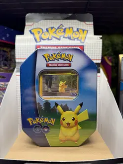Pokemon GO Pikachu Tin Brand New & Sealed - Ships Fast - Image 1
