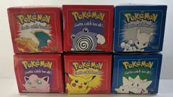 FACTORY SEALED Pokemon 23K Gold Plated LIMITED EDITION. Complete Set! Mint All 6 - Image 1