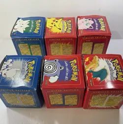FACTORY SEALED Pokemon 23K Gold Plated LIMITED EDITION. Complete Set! Mint All 6 - Image 4