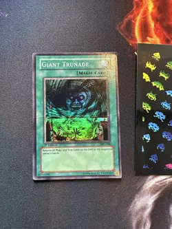 YUGIOH - GIANT TRUNADE 1st EDITION MRL-048 - SUPER RARE Magic Ruler 118💎HP💎 - Image 1