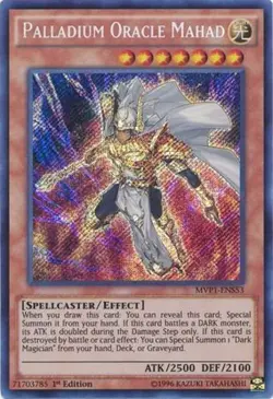 Palladium Oracle Mahad - MVP1-ENS53 - Secret Rare - 1st Edition NM Yugioh YuGiOh - Image 1