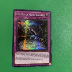 Yugioh! The Black Goat Laughs - MP25-EN057 - Prismatic Secret Rare - 1st Edition - Image 2