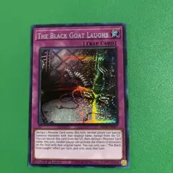 Yugioh! The Black Goat Laughs - MP25-EN057 - Prismatic Secret Rare - 1st Edition - Image 3