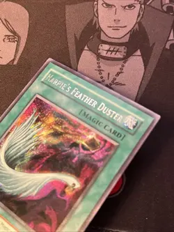 Harpie's Feather Duster SDD-003 Limited Edition Prismatic Secret Rare LP - Image 4