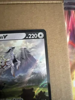 Arceus V SWSH204 SWSH: Sword & Shield Promo Cards Holo NM - Image 4