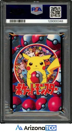 Pokemon 1998 7 Of Spades Televi-Kun Playing Card Japanese GEM MT PSA 10 - Image 2