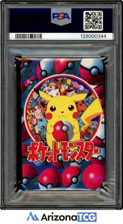 Pokemon 1998 Gastly Haunter Gengar 8 Of Diamonds Televi-Kun Playing Card PSA 10 - Image 2