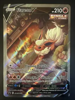Flareon V SWSH179 SWSH: Sword & Shield Promo Cards Holo - Image 1