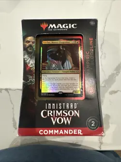 Innistrad: Crimson Vow Commander Deck: Vampiric Bloodline MTG Brand New Sealed 630509995318 - Image 1