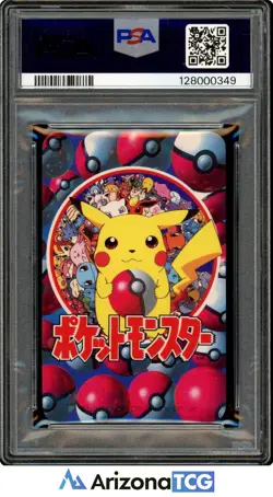 Pokemon 1998 8 Of Spades Telebi-Kun Playing Card Japanese GEM MT PSA 10 - Image 2