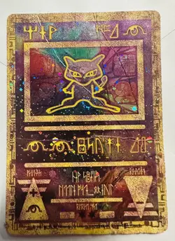 Ancient Mew Pokemon Card (2000 Movie Promo) - DAMAGED / Creased - Authentic - Image 1
