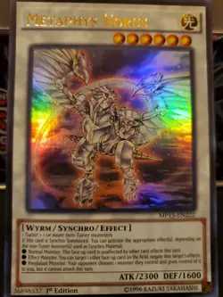 Metaphys Horus DUDE-EN009 Ultra Rare 1st Edition NM card lot - Image 1