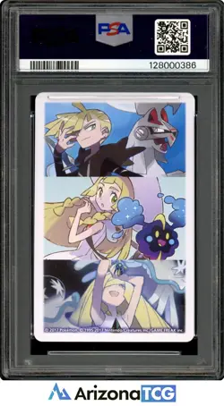 Pokemon 2017 Lillie & Cosmog Jack Of Hearts 2017 Pokemon Playing Cards PSA 10 - Image 2