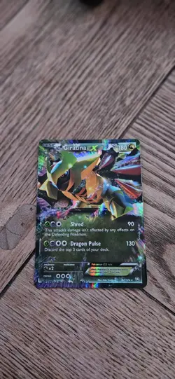 Pokemon Giratina-EX Dragon Exalted Holo Card 92/124 LP - Image 2